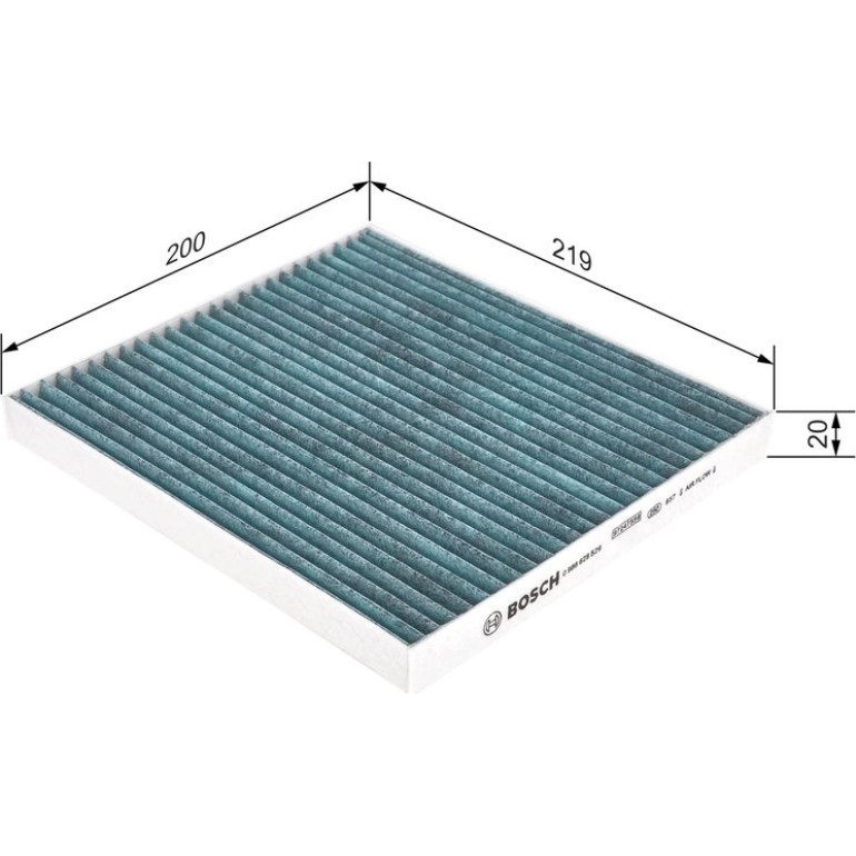 BOSCH 0 986 628 529 Innenraumfilter BOSCH 0 986 628 529 Innenraumfilter