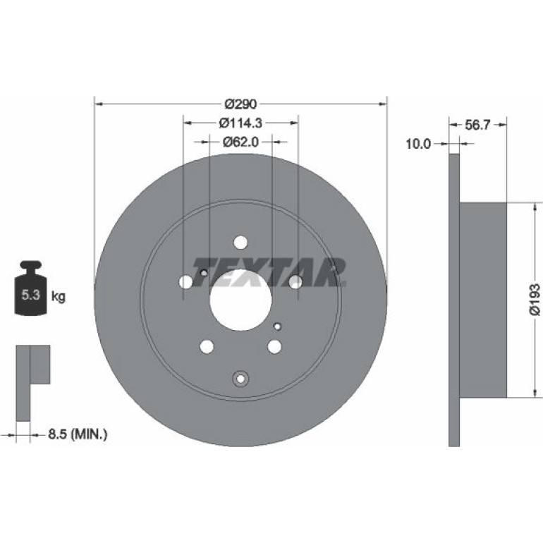 Bremsscheibe 92164803