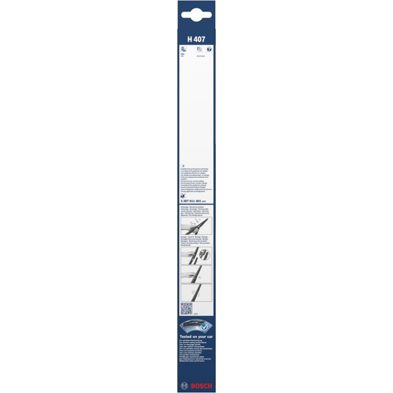 BOSCH H 407 Scheibenwischer Rear 3 397 011 401 BOSCH H 407 Scheibenwischer Rear 3 397 011 401