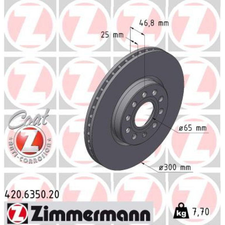 Bremsscheibe 420.6350.20