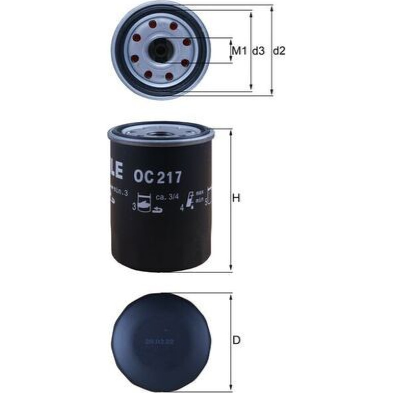 Ölfilter OC 217
