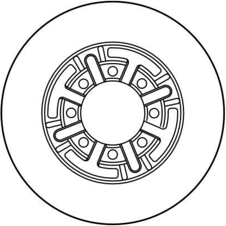 Bremsscheibe DF2787