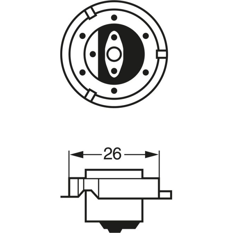 Glühlampe 1 987 302 606 Glühlampe 1 987 302 606