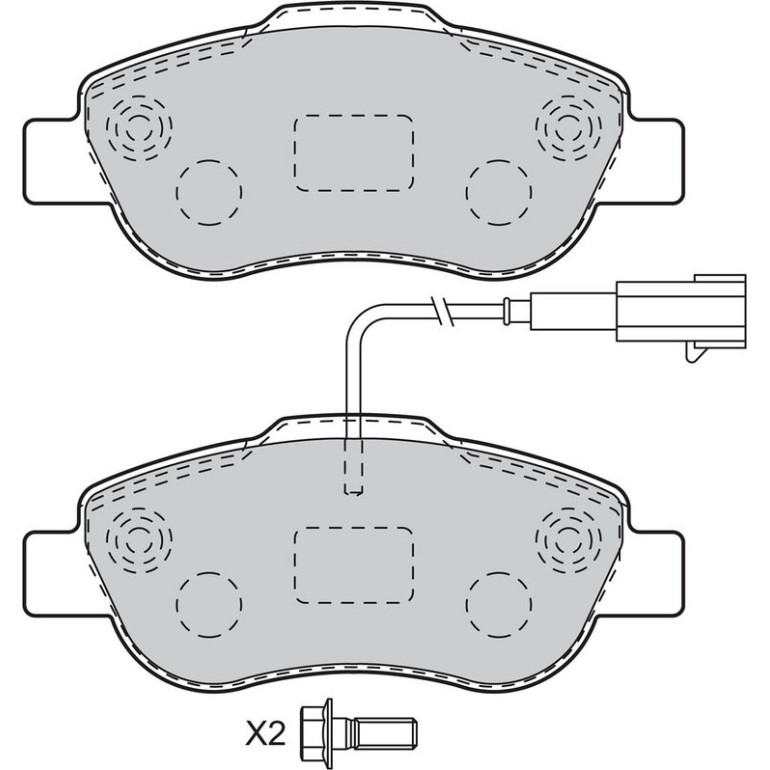 Bremsbelagsatz, Scheibenbremse 601015 Bremsbelagsatz, Scheibenbremse 601015