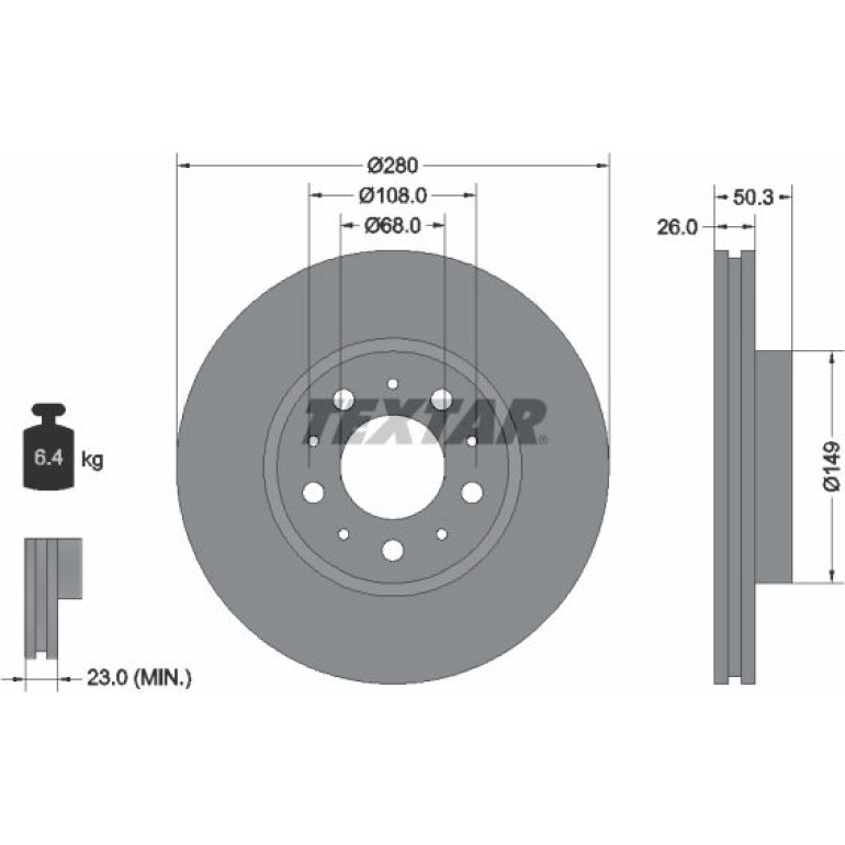 Bremsscheibe 92066703