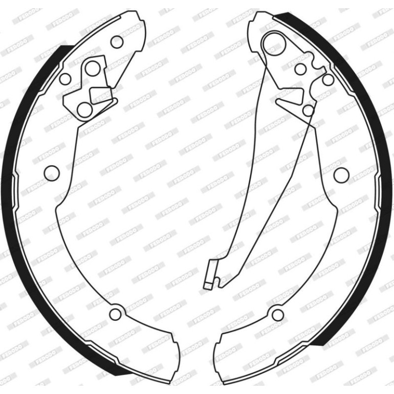 Bremsbackensatz FSB549 Bremsbackensatz FSB549