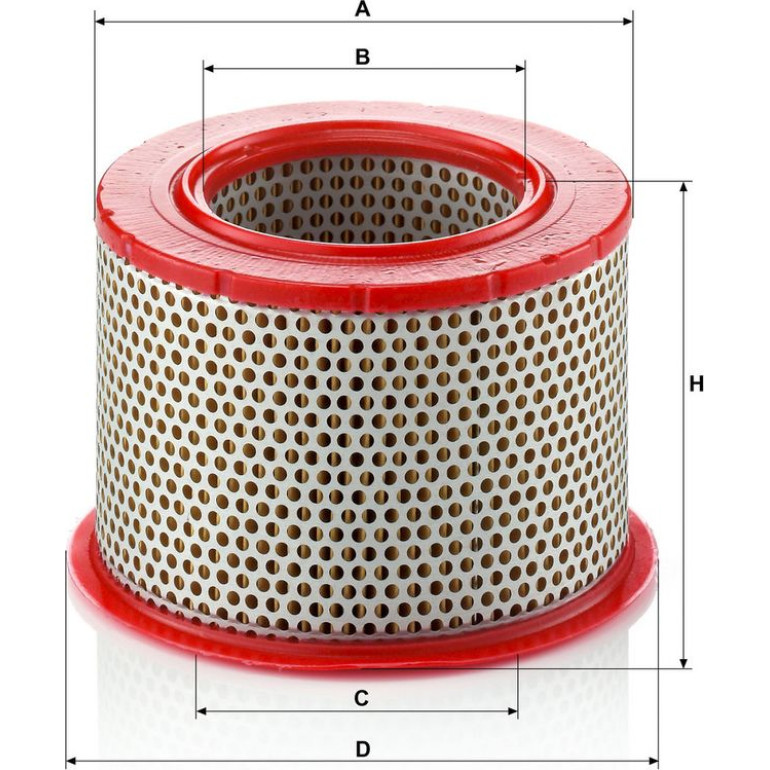 MANN-FILTER C 1555/1 Luftfilter