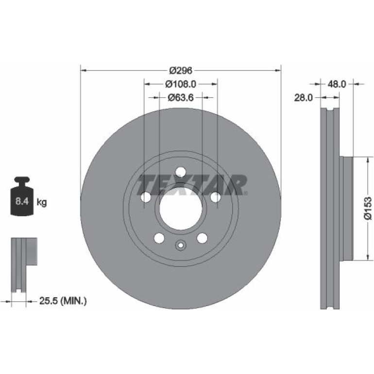 Bremsscheibe 92287505
