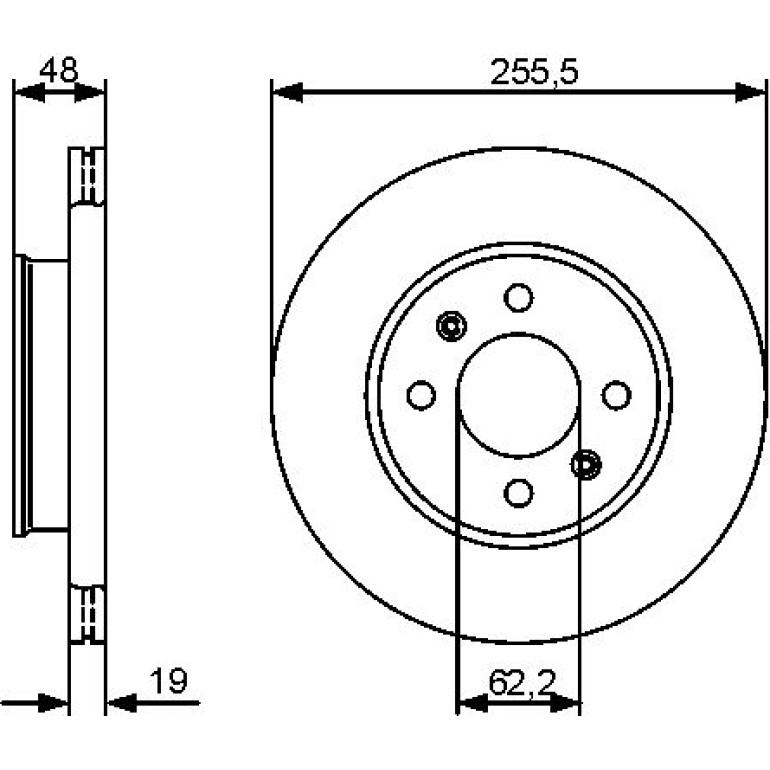 Bremsscheibe 0 986 479 459 Bremsscheibe 0 986 479 459