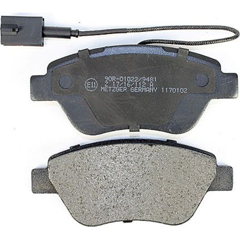 Bremsbelagsatz, Scheibenbremse 1170102 Bremsbelagsatz, Scheibenbremse 1170102