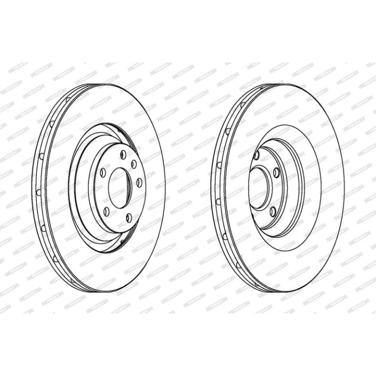 Bremsscheibe DDF1238C-1 Bremsscheibe DDF1238C-1