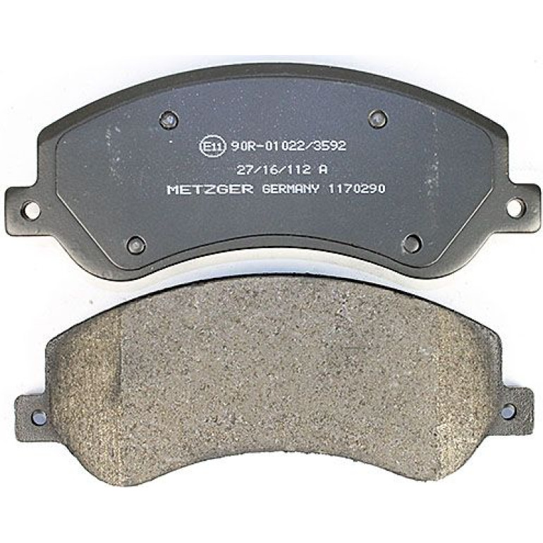 Bremsbelagsatz, Scheibenbremse 1170290 Bremsbelagsatz, Scheibenbremse 1170290