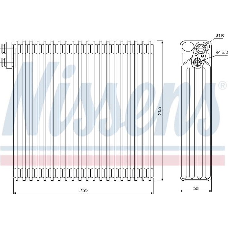 Verdampfer, Klimaanlage 92213 Verdampfer, Klimaanlage 92213