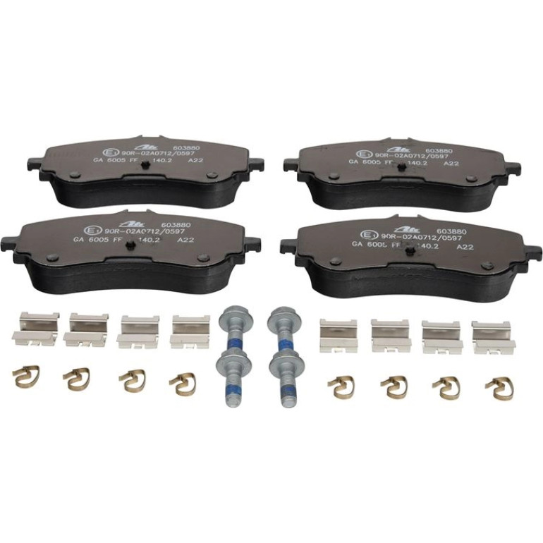 ATE 13.0460-3880.2 Bremsbeläge für VW AMAROK, CRAFTER, CALIFORNIA