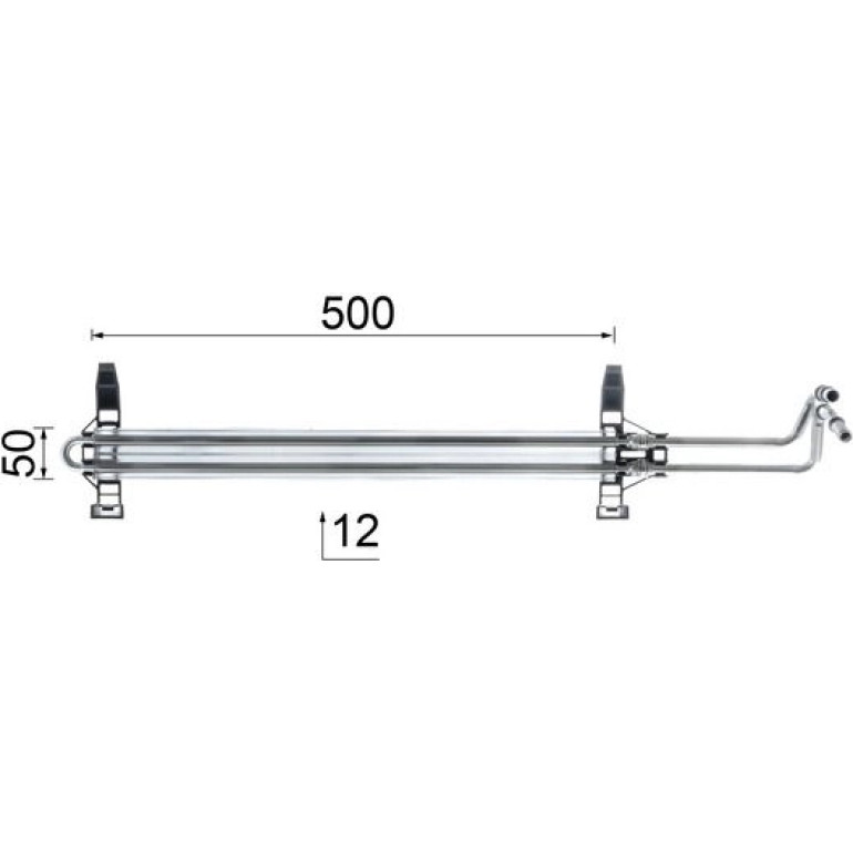 Ölkühler, Motoröl CLC 81 000P