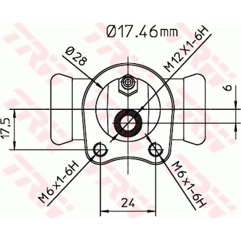 Radbremszylinder BWC112