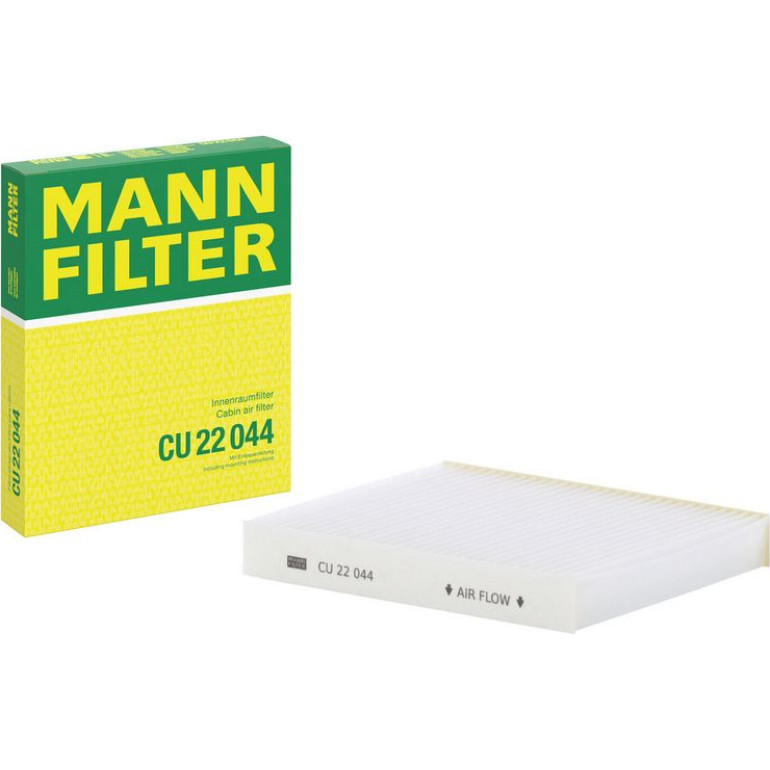 MANN-FILTER CU 22 044 Innenraumfilter, Partikelfilter MANN-FILTER CU 22 044 Innenraumfilter, Partikelfilter