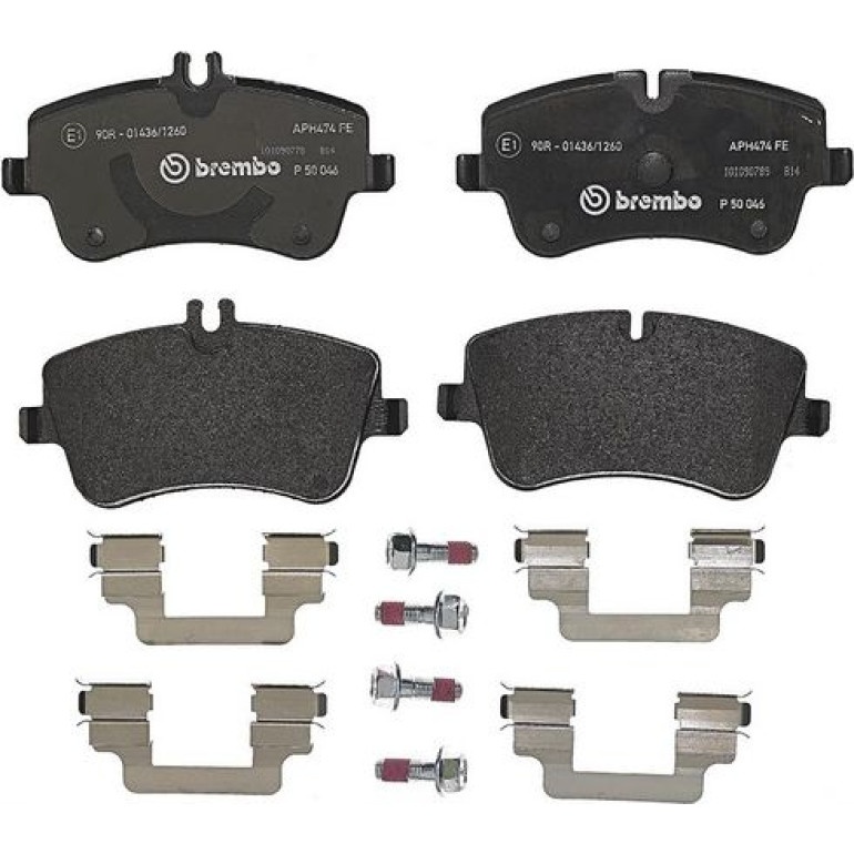 Bremsbelagsatz, Scheibenbremse P 50 046 Bremsbelagsatz, Scheibenbremse P 50 046