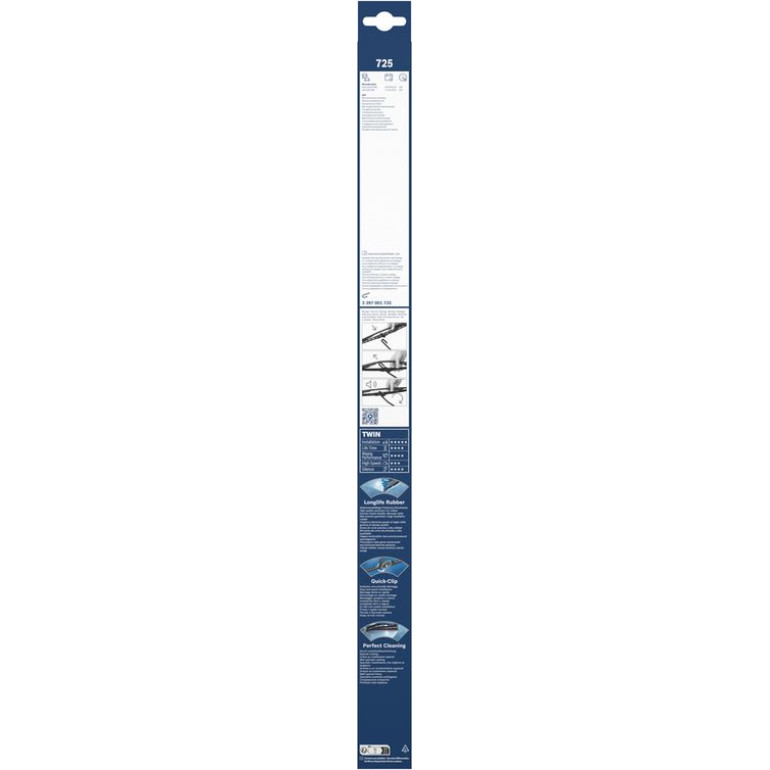 BOSCH 725 Scheibenwischer Twin 3 397 001 725 BOSCH 725 Scheibenwischer Twin 3 397 001 725