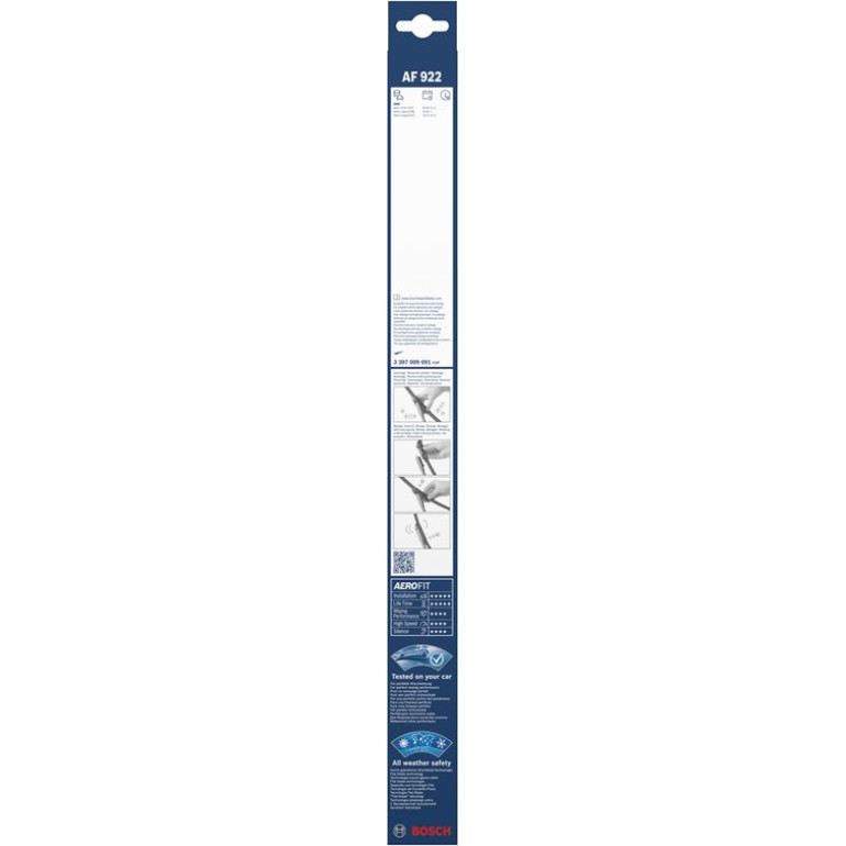 BOSCH AF 922 Scheibenwischer Aerofit 3 397 009 091 BOSCH AF 922 Scheibenwischer Aerofit 3 397 009 091