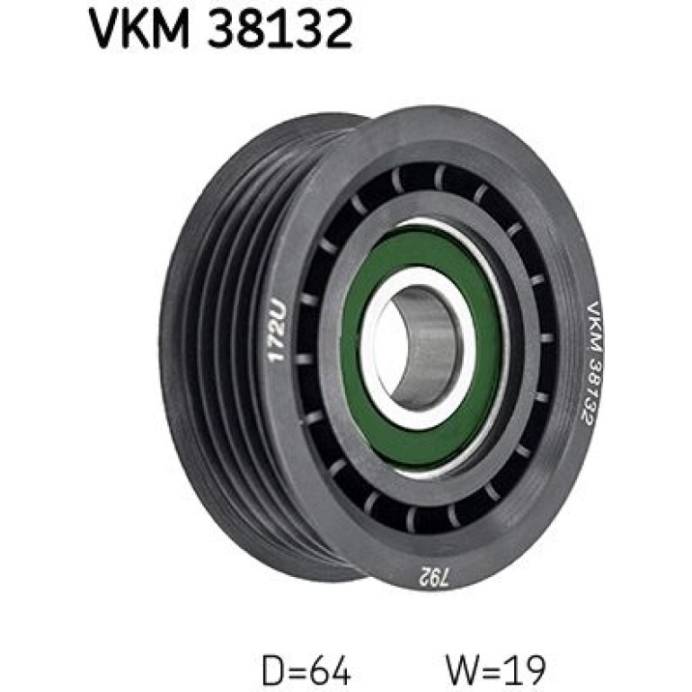Umlenk-/Führungsrolle, Keilrippenriemen VKM 38132
