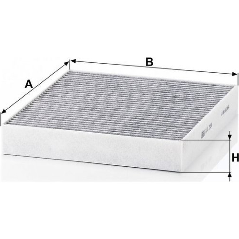 MANN-FILTER CUK 2559 Innenraumfilter, Aktivkohlefilter MANN-FILTER CUK 2559 Innenraumfilter, Aktivkohlefilter
