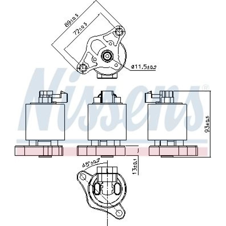 AGR-Ventil 98153 AGR-Ventil 98153