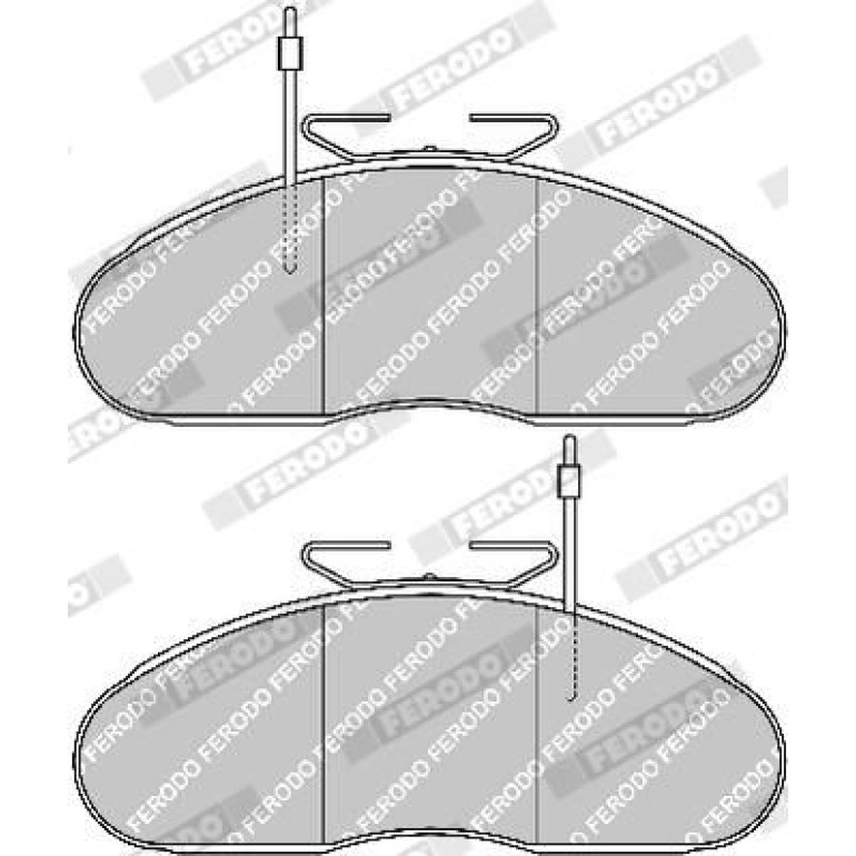 Bremsbelagsatz, Scheibenbremse FVR792 Bremsbelagsatz, Scheibenbremse FVR792