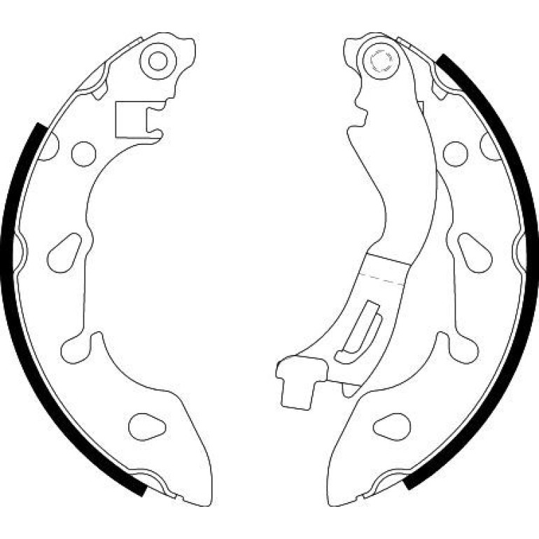 Bremsbackensatz 8DB 355 022-211