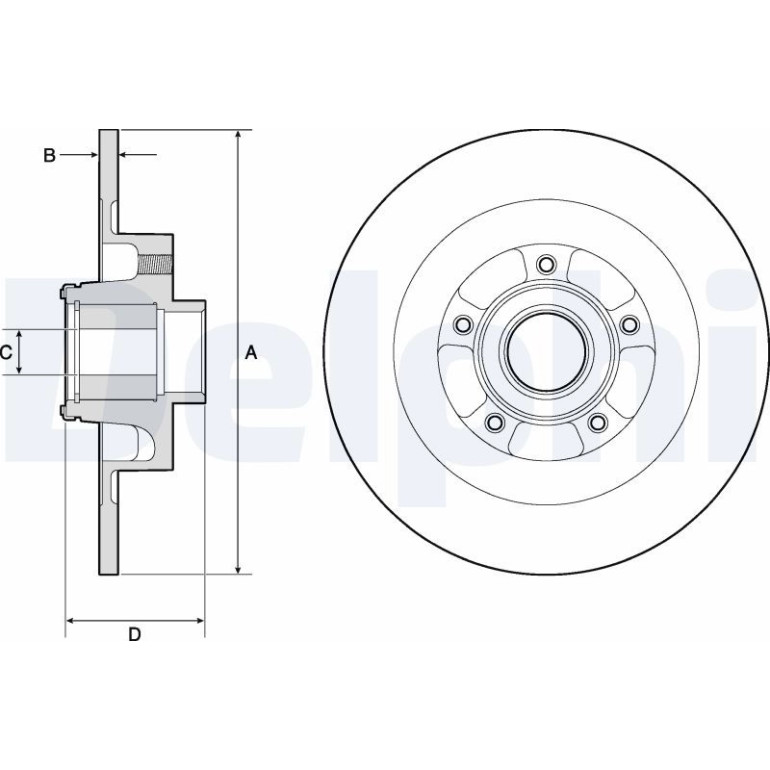 Bremsscheibe BG9134RSC Bremsscheibe BG9134RSC