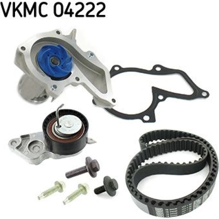 Wasserpumpe + Zahnriemensatz VKMC 04222