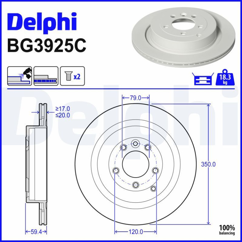 Bremsscheibe BG3925C Bremsscheibe BG3925C