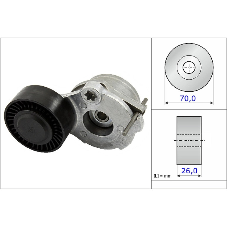 Spannarm, Keilrippenriemen 534 0470 10 Spannarm, Keilrippenriemen 534 0470 10