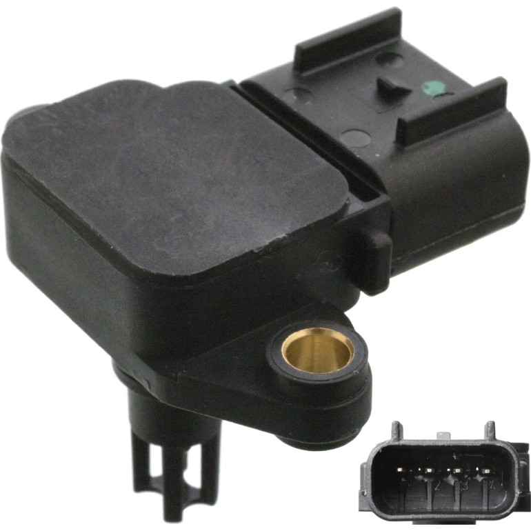FEBI BILSTEIN 106026 Sensor, Saugrohrdruck FEBI BILSTEIN 106026 Sensor, Saugrohrdruck