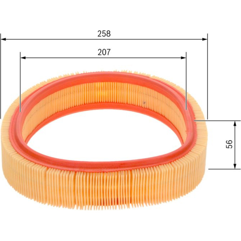 BOSCH 1 457 429 064 Luftfilter