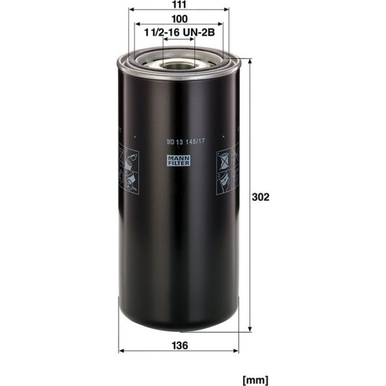 Ölfilter WD 13 145/17 Ölfilter WD 13 145/17