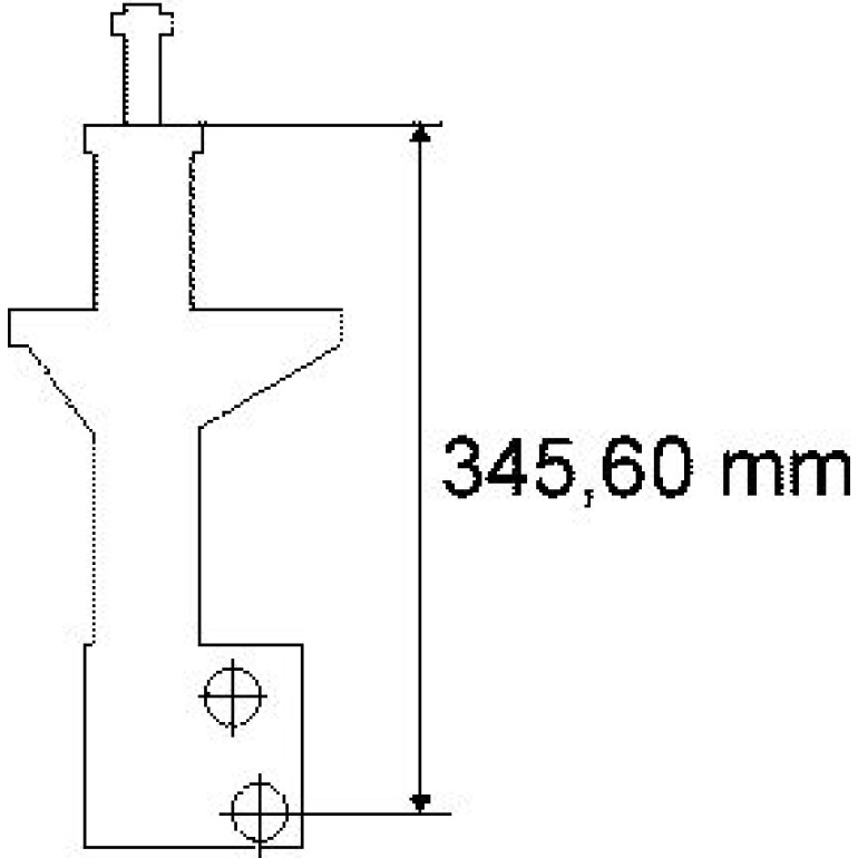 Stoßdämpfer 170 381 Stoßdämpfer 170 381