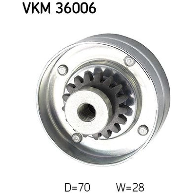 Umlenk-/Führungsrolle, Keilrippenriemen VKM 36006 Umlenk-/Führungsrolle, Keilrippenriemen VKM 36006