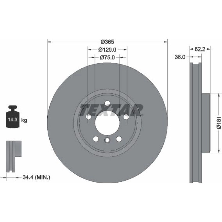 Bremsscheibe 92161005