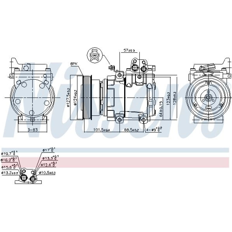 Kompressor, Klimaanlage 89387 Kompressor, Klimaanlage 89387