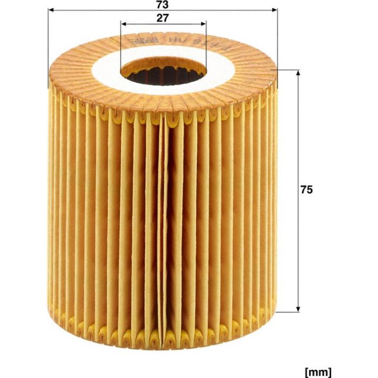 Ölfilter HU 819/1 X