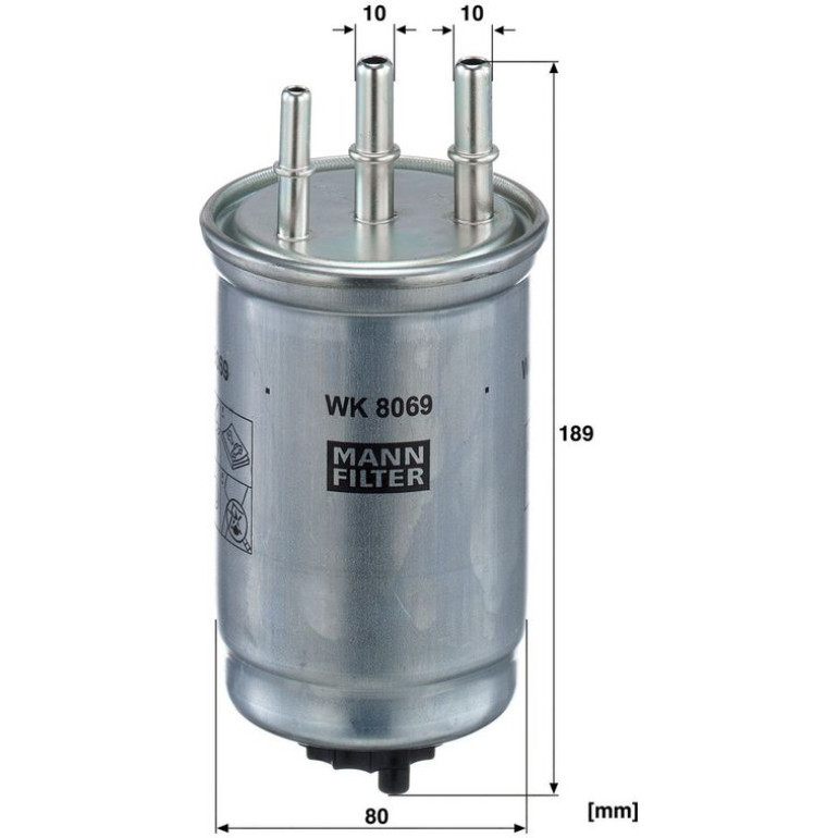 Kraftstofffilter WK 8069