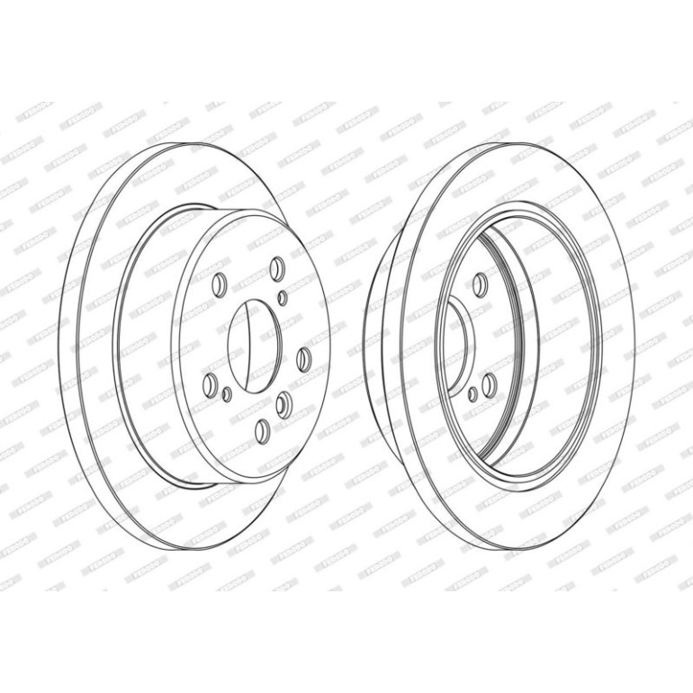 Bremsscheibe DDF1598C