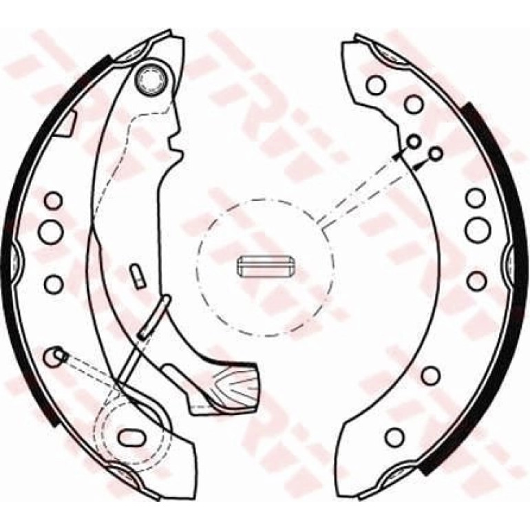 Bremsbackensatz GS8467 Bremsbackensatz GS8467