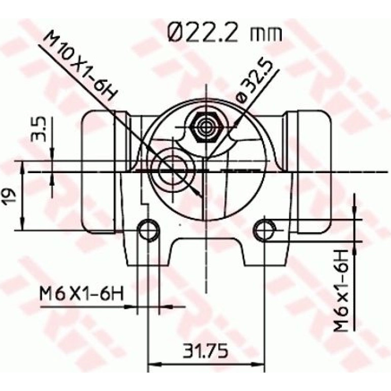 Radbremszylinder BWH135