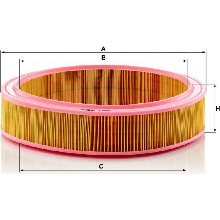 MANN-FILTER C 3082/5 Luftfilter MANN-FILTER C 3082/5 Luftfilter