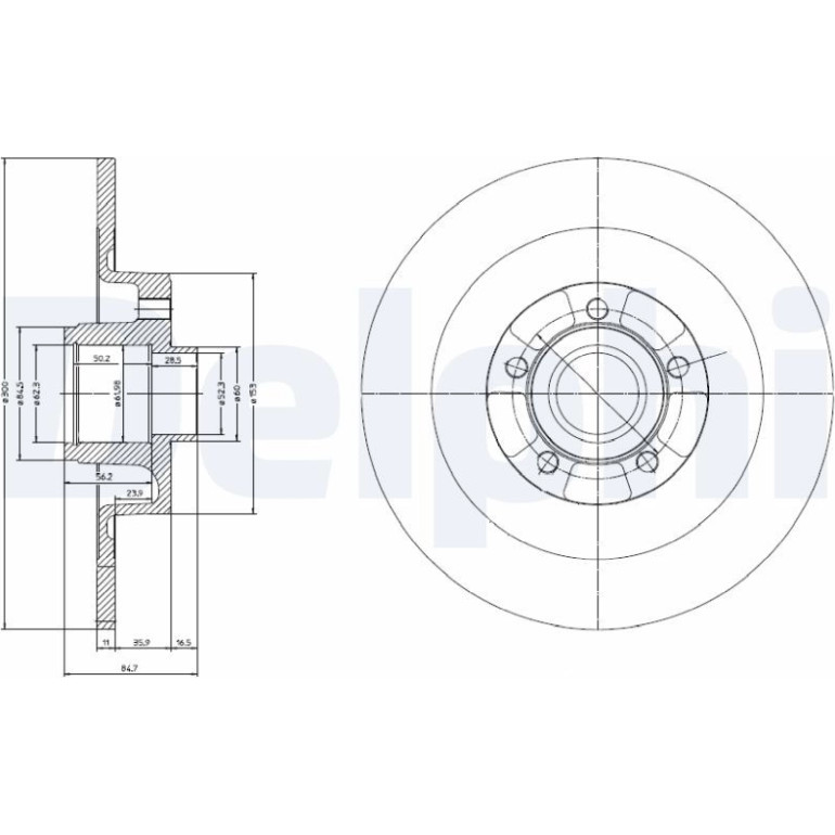 Bremsscheibe BG3732 Bremsscheibe BG3732