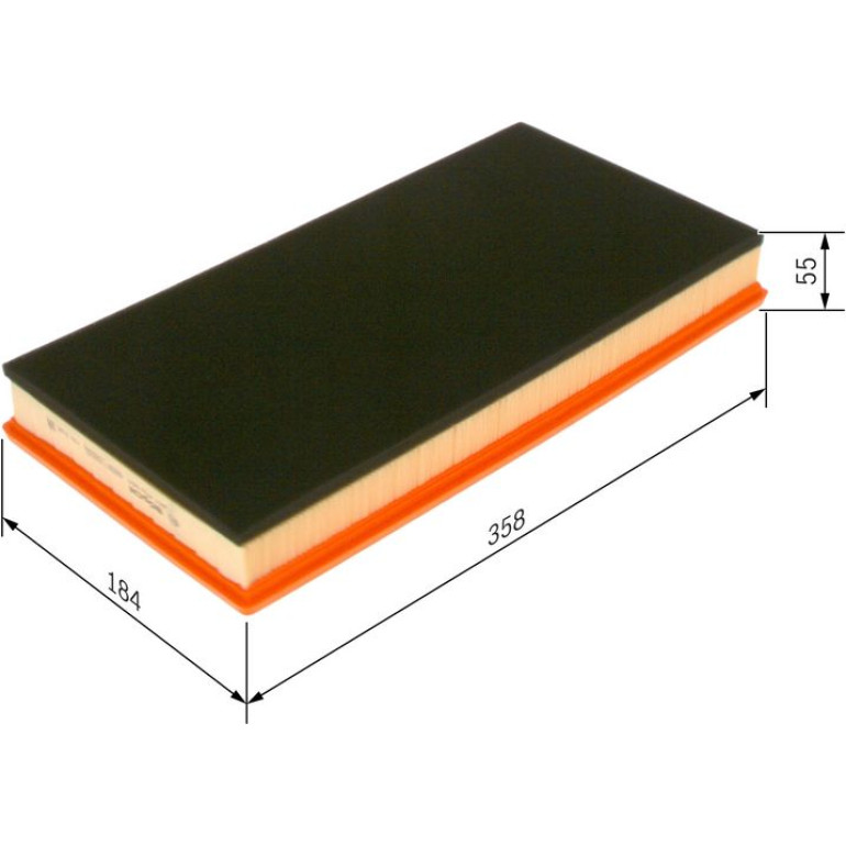 BOSCH 1 457 433 081 Luftfilter BOSCH 1 457 433 081 Luftfilter