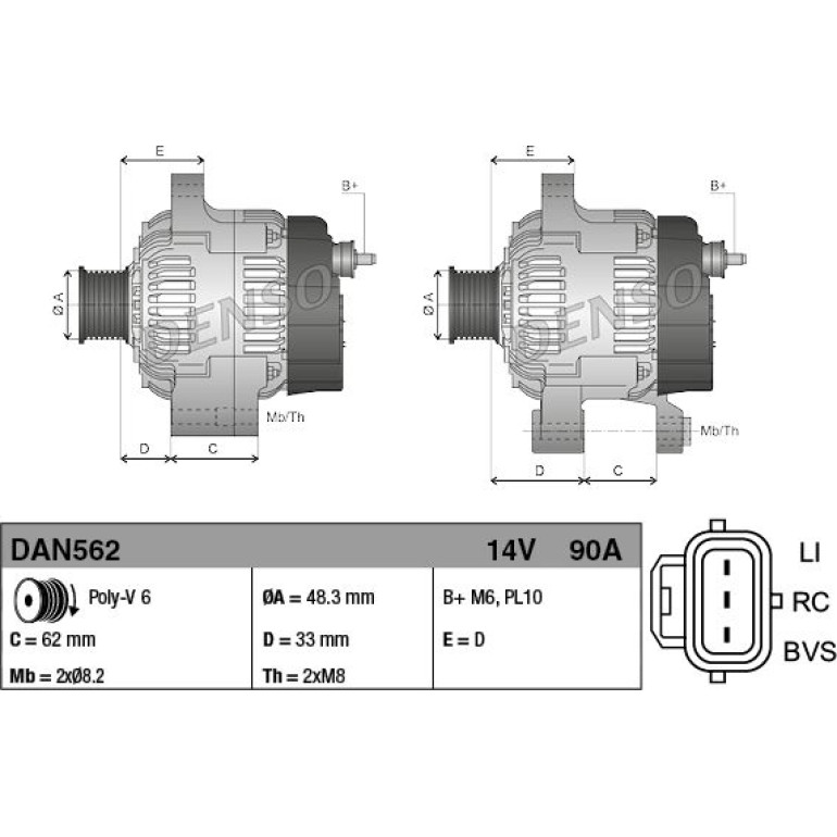 Generator DAN562 Generator DAN562