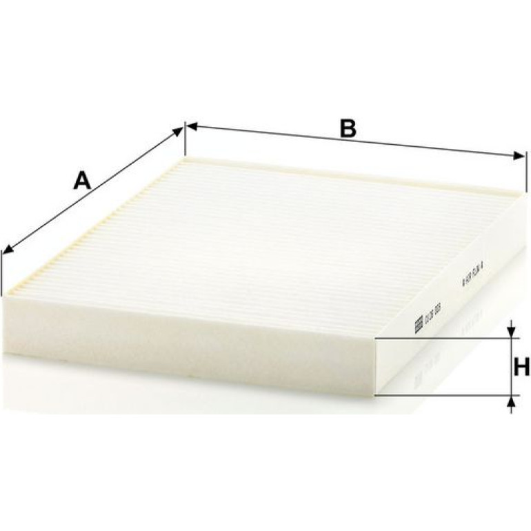 MANN-FILTER CU 28 003 Innenraumfilter, Partikelfilter MANN-FILTER CU 28 003 Innenraumfilter, Partikelfilter
